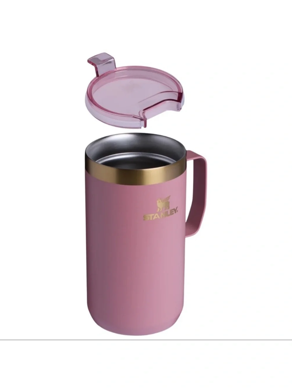 Stanley ANTIQUE PINK 24oz Stay Hot Camp Mug